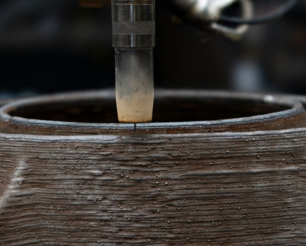 Ważąca ponad 900 kg matryca do HIP wykonana medodą WAAM (wire arc additive manufacturing) ze stali 410NiMo