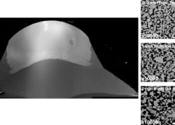 mikrostruktura węglika wolframu-kobaltu