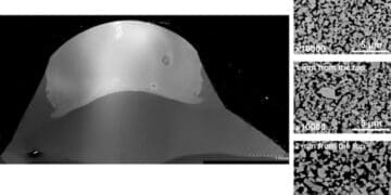 mikrostruktura węglika wolframu-kobaltu