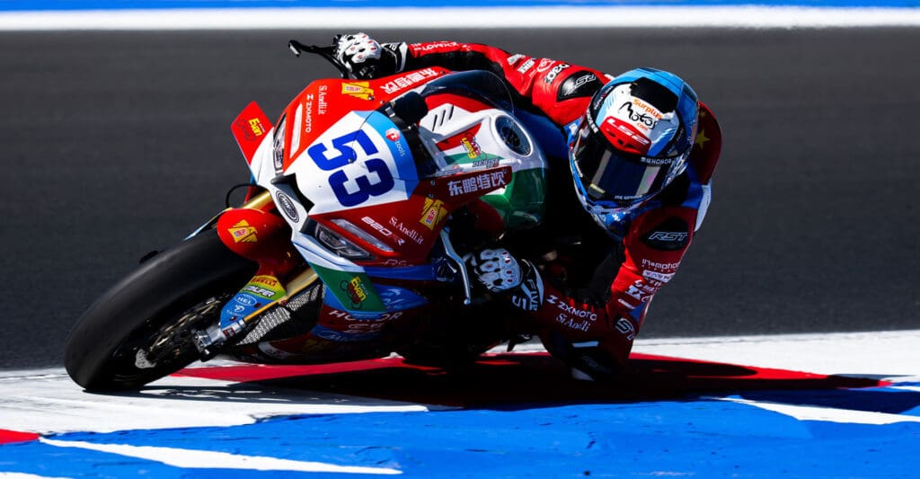 Valentin Debise za kierownicą ZXMOTO 82RR-RS