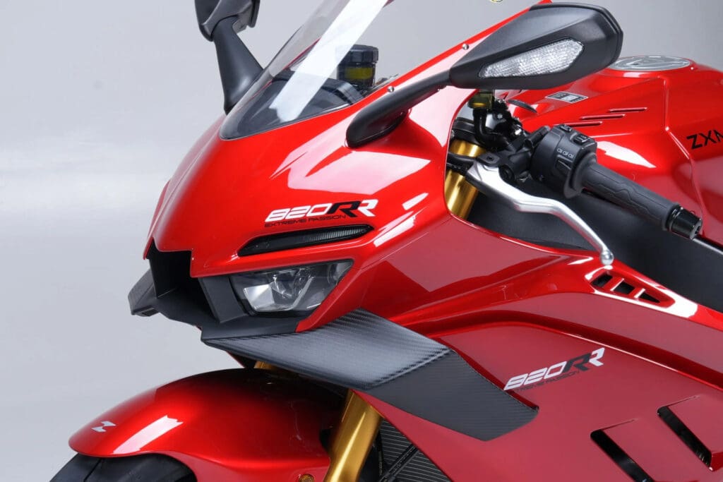 ZXMOTO 820RR Aerodynamika