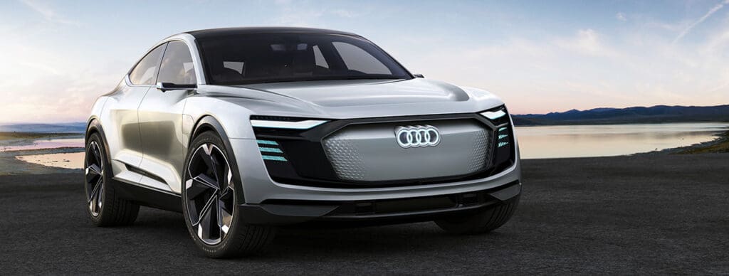 Zamknięty Grill elektrycznego Audi