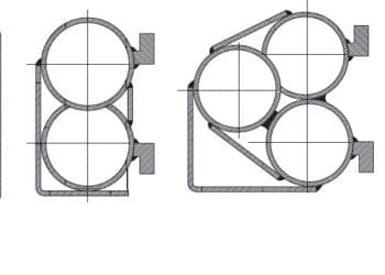 Żebrowania korpusów spawanych