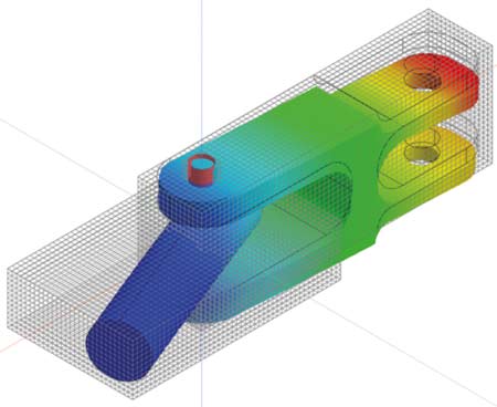 niezależne siatki kartezjańskie obiektów