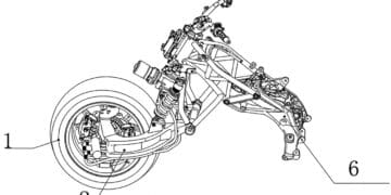 Zongshen Cyclone i jednostronny przedni wahacz systemu HCS ze wspomaganiem kierownicy