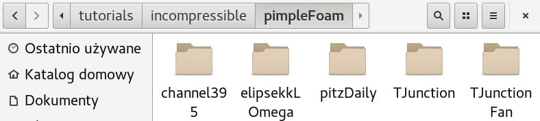 solver pimpleFoam