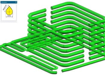 geometria kanałów chłodzących