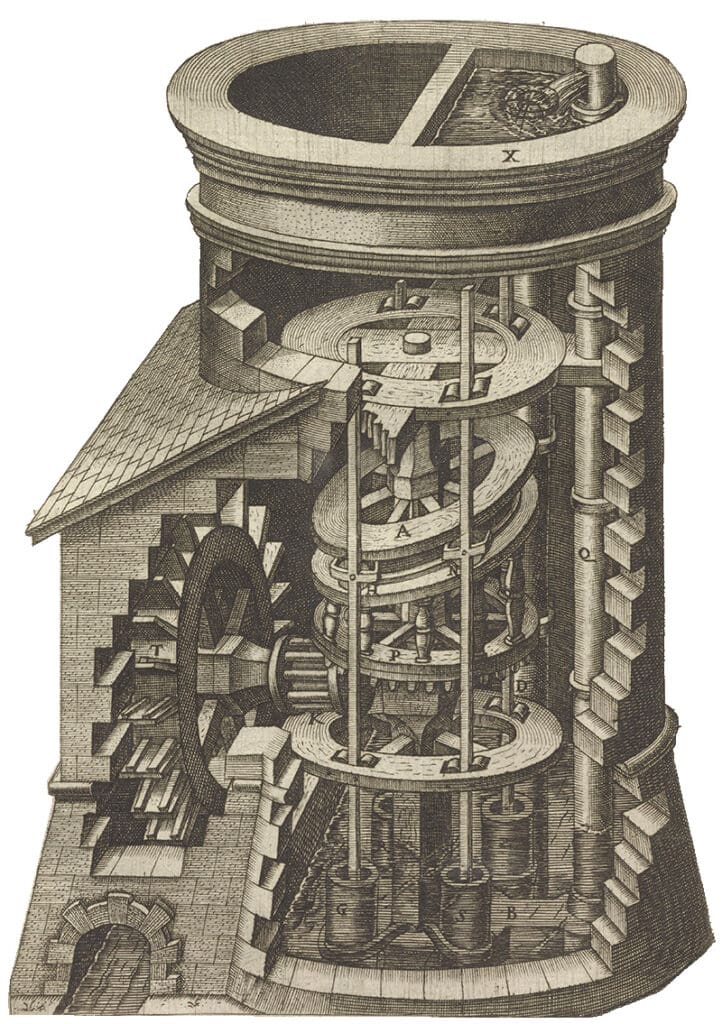 mechanizm tarczy sterującej