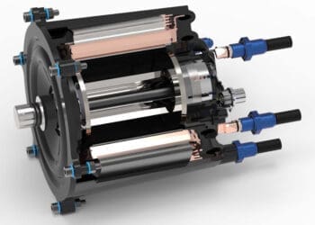 Polimerowy Silnik Elektryczny z Chłodzeniem Bezpośrednim