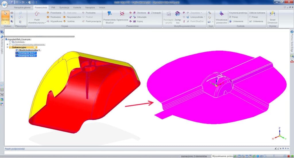 Powierzchnia Podziału Formy
