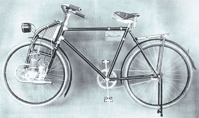 CZ 76 add-on motor bike