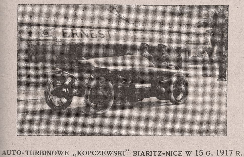 Samochód z Silnikiem Turbinowym Kopczewskiego