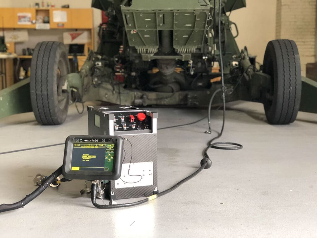 generator prądu dla cyfrowego systemu kontroli ognia haubicy M777