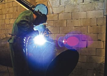 spawanie kolana dla elektrowni