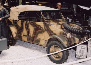 samochód wojskowy Volkswagen typ 82 Kübelwagen